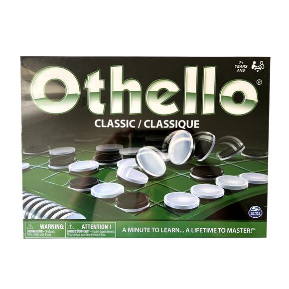 Classic Othello Board Game Spin Master STEM Brand New Factory Sealed Game - Picture 1 of 2